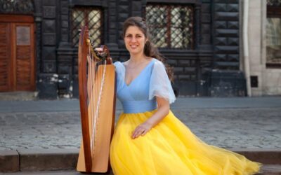 Zaproszenie na kurs harfowy Veroniki Lemishenko
